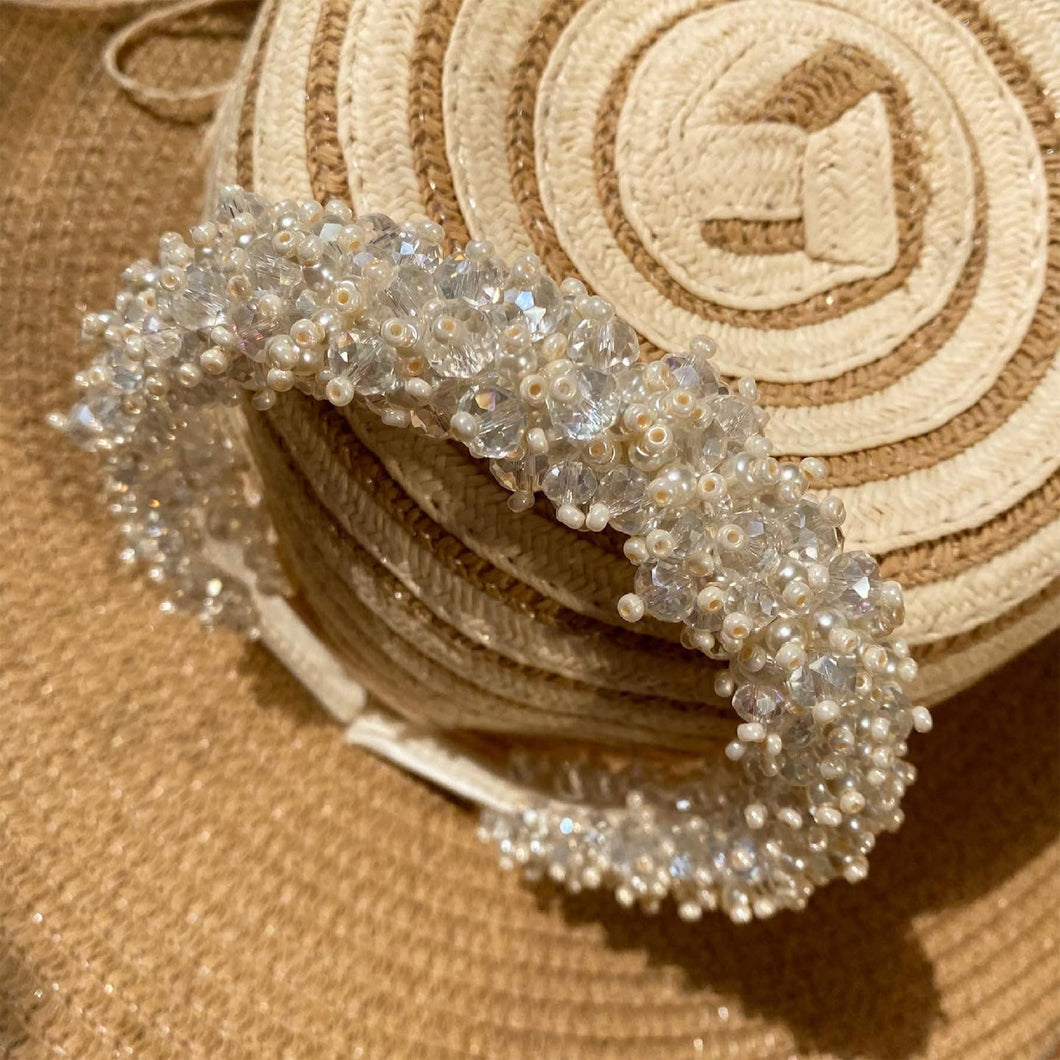 Diadema para mujer - Hecho 100% a mano - Mary mercado jewerly