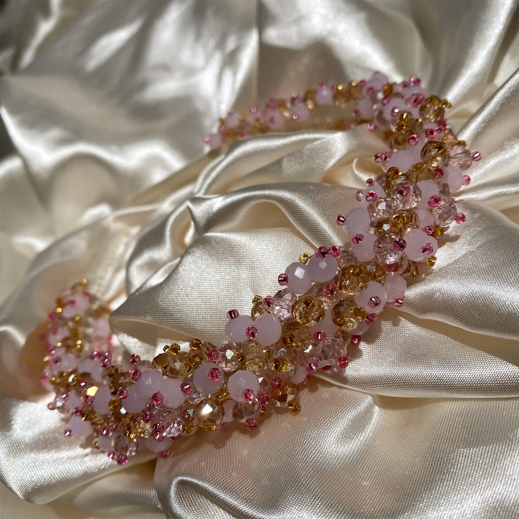 Diadema para mujer - Hecho 100% a mano - Mary mercado jewerly