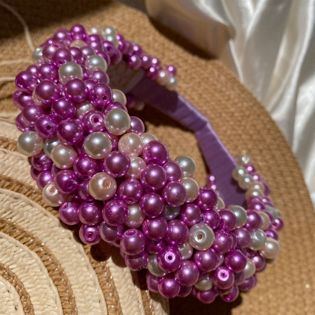 Diadema para mujer - Hecho 100% a mano - Mary mercado jewerly