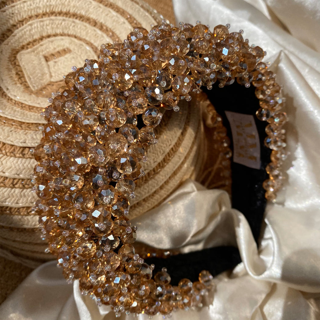 Diadema para mujer - Hecho 100% a mano - Mary mercado jewerly